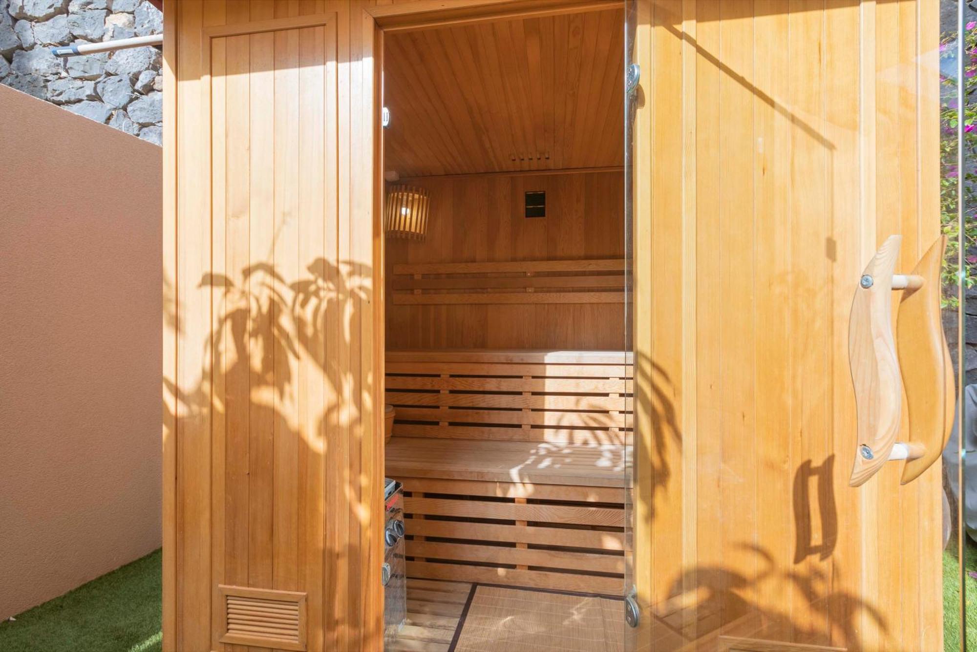 My Island Escape - Sea Views - Private Pool, Sauna Пуерто-де-Сантьяго Екстер'єр фото