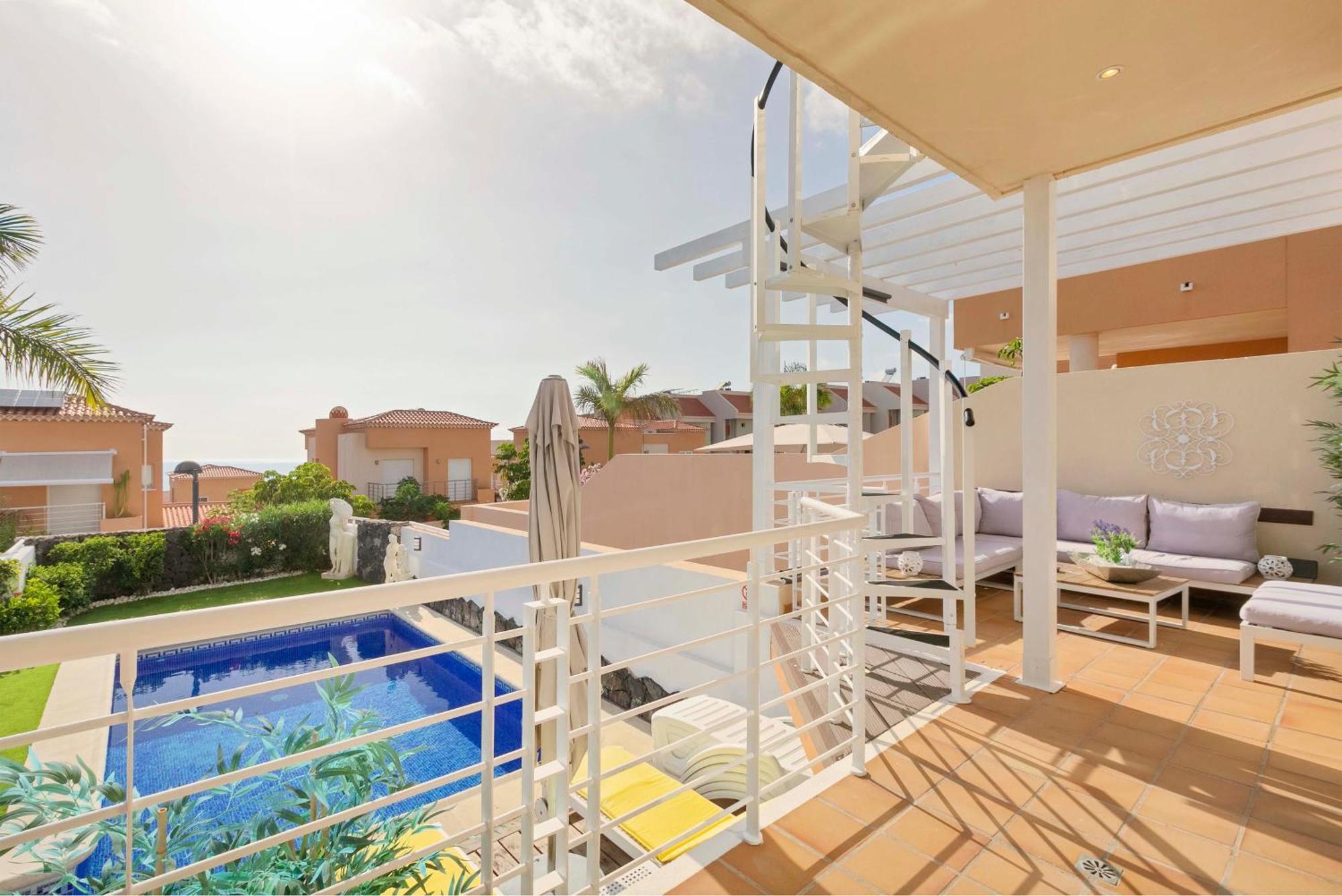 My Island Escape - Sea Views - Private Pool, Sauna Пуерто-де-Сантьяго Екстер'єр фото