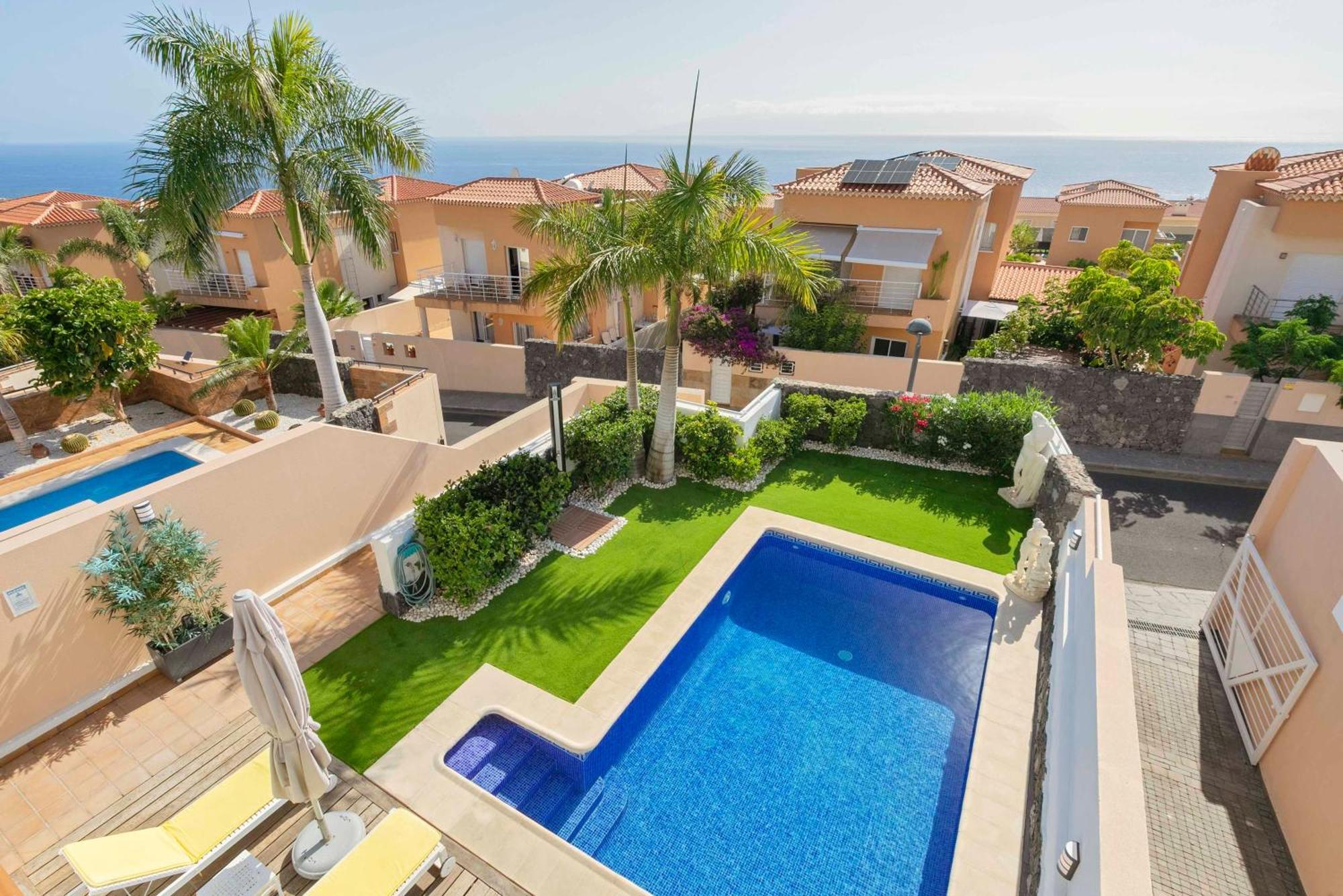 My Island Escape - Sea Views - Private Pool, Sauna Пуерто-де-Сантьяго Екстер'єр фото