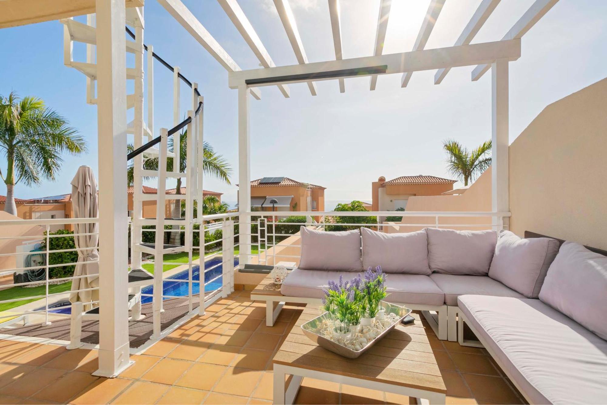 My Island Escape - Sea Views - Private Pool, Sauna Пуерто-де-Сантьяго Екстер'єр фото